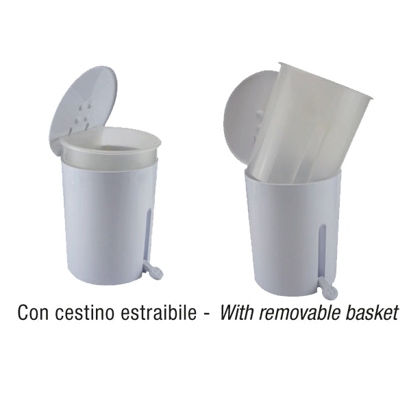 Cleanette cestino da bagno blu
