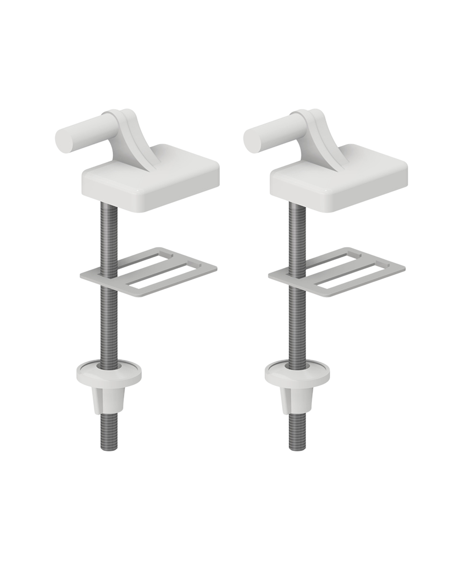 Kit Cerniere di Ricambio per Sedili WC - Cod. 2FSE501202