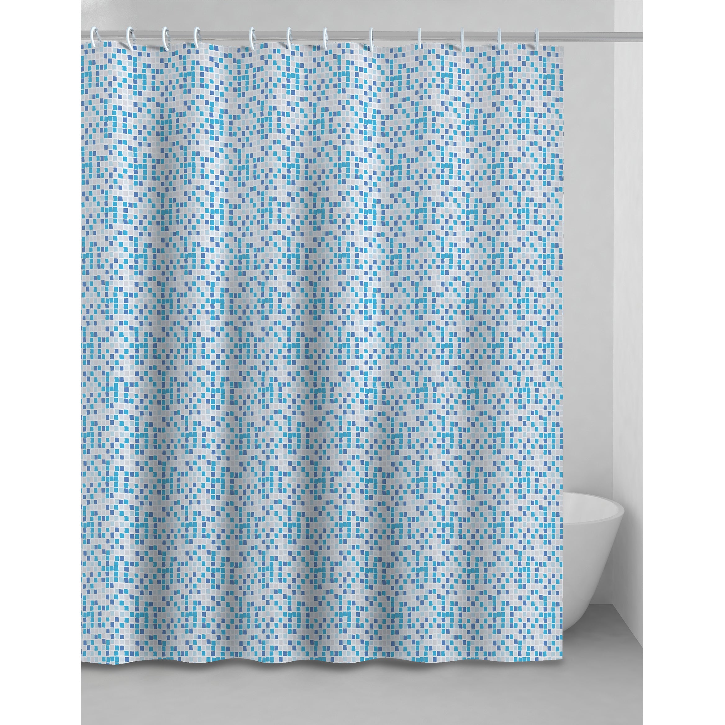 Tenda Da Doccia Carstens Sierra, 183x183 Cm, 100% Poliestere Ciniglia, Copertura Completa, Stile Elegante - 3
