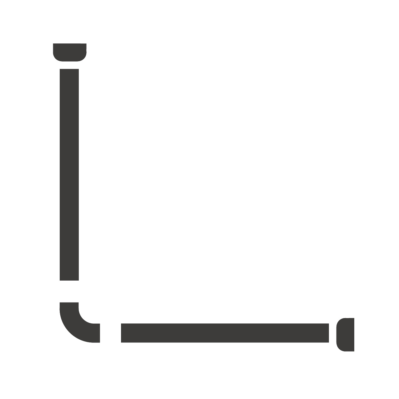 Tubo reggitenda per doccia