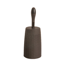 Rattan portascopino in polipropilene con serbatoio