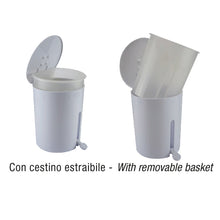 Cleanette cestino da bagno perla