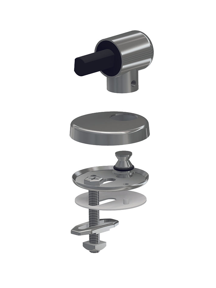 Cerniera per sedile WC - H323