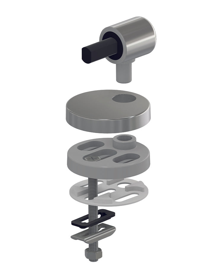 Cerniera per sedile WC - H482