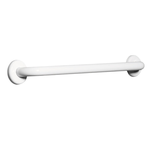 Help maniglione orizzontale in acciaio laccato bianco cm 60