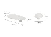 Paracolpi di Ricambio per Sedili WC - Cod. 2FSE511402