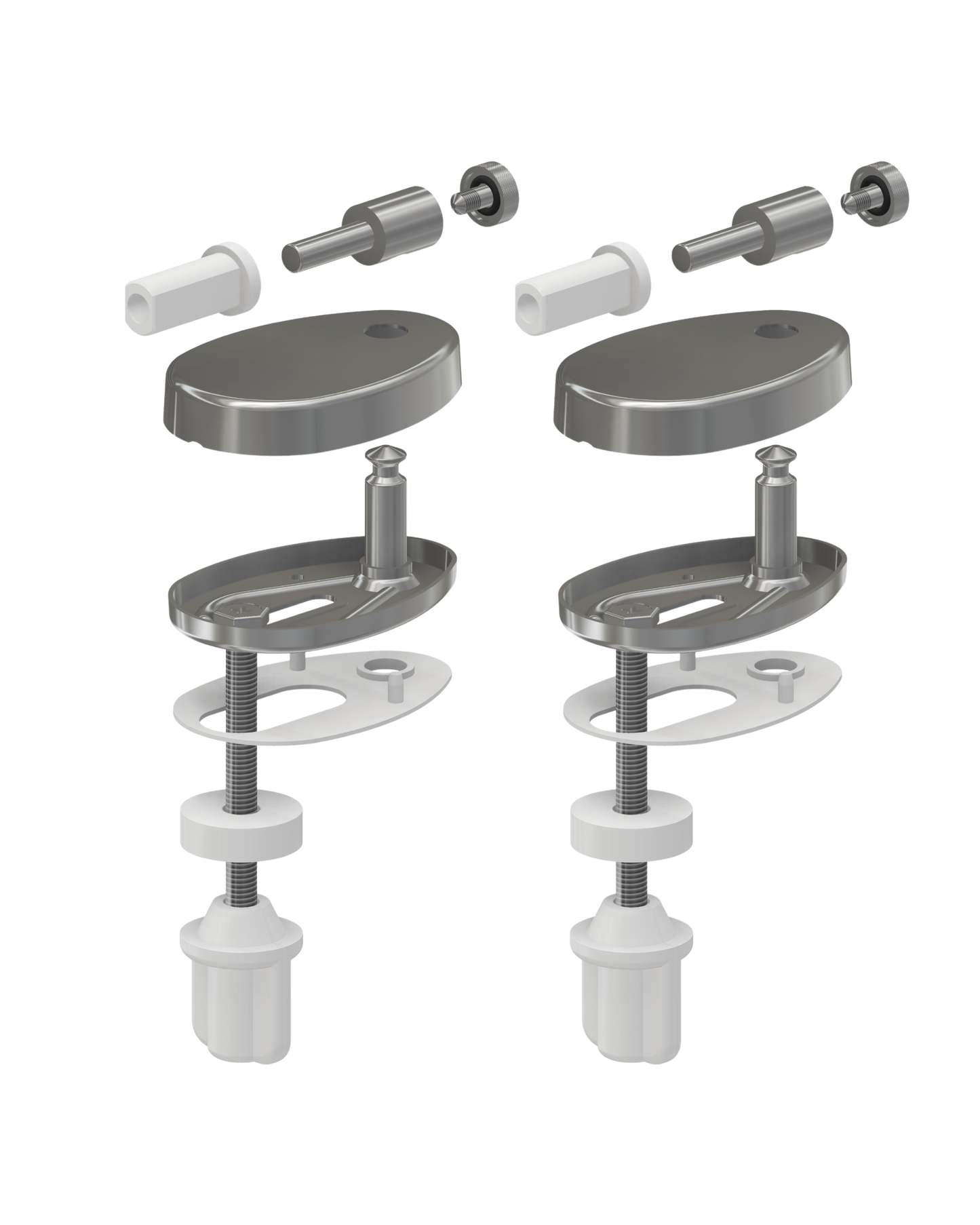 Kit Cerniere di Ricambio per Sedili WC - Cod. 2FSE534560